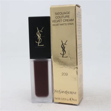 Yves Saint Laurent Tatouage Couture Velvet Cream 209 